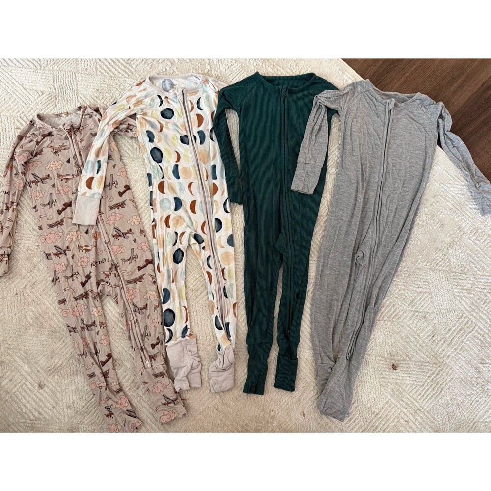 bamboo footie 2t bundle little sleepies
